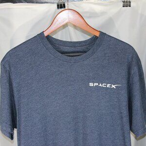 SpaceX Shirt Trunk Payload Volume Team Issued Gray Authentic Rocket - Size L